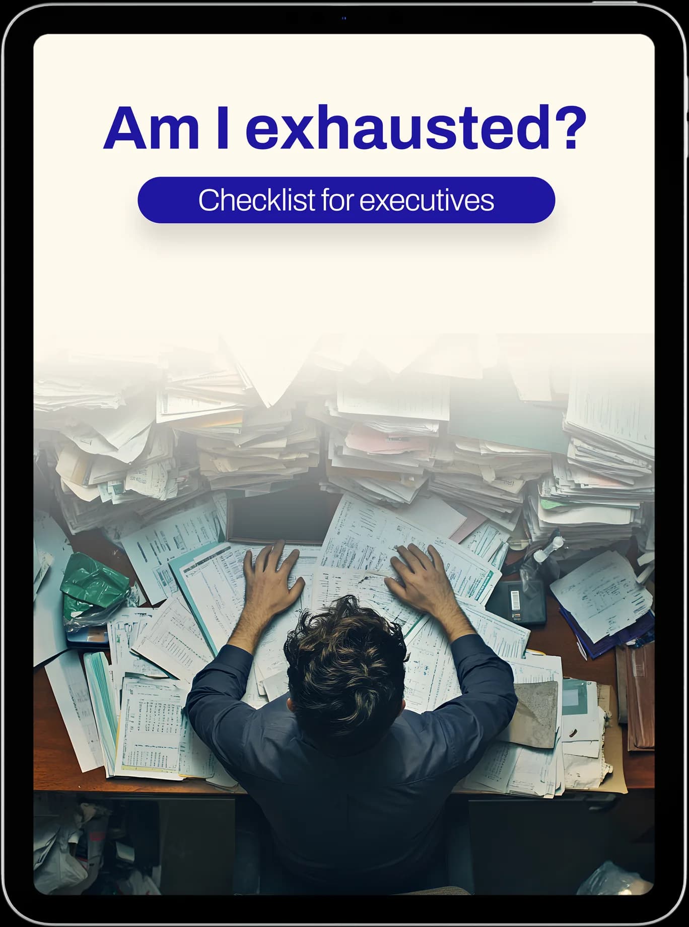Checklist for executives: Am I exhausted?