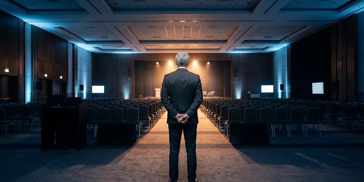 Managing Director standing calm and focused, symbolizing executive coaching and managing director coaching
