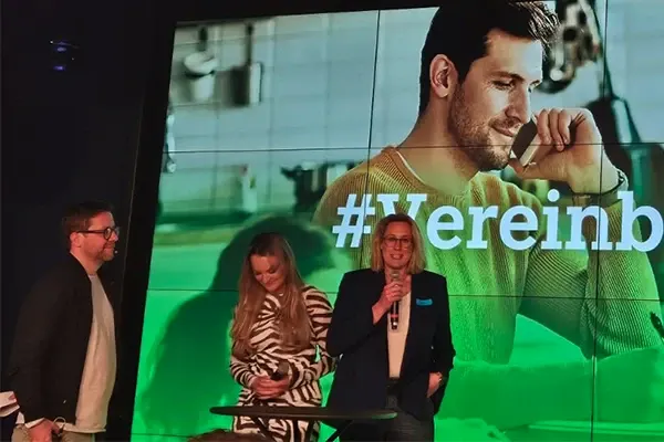 Julie Sternberg bei einem Speaker-Event